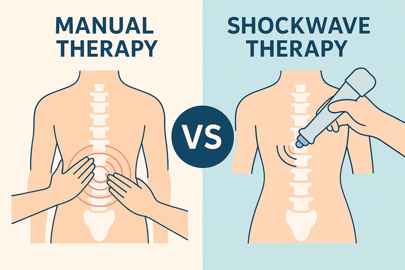 Manual Therapy for Back Pain vs. Shockwave Treatment Richmond Hill