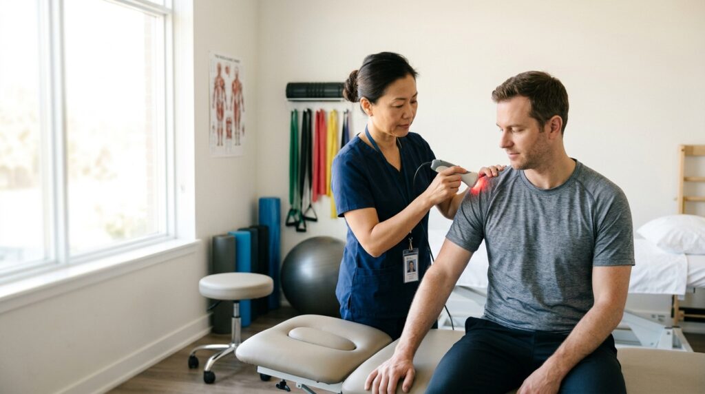 Richmond Hill laser therapy, physiotherapy laser treatment, therapeutic laser treatment, laser treatment for pain, laser therapy near me